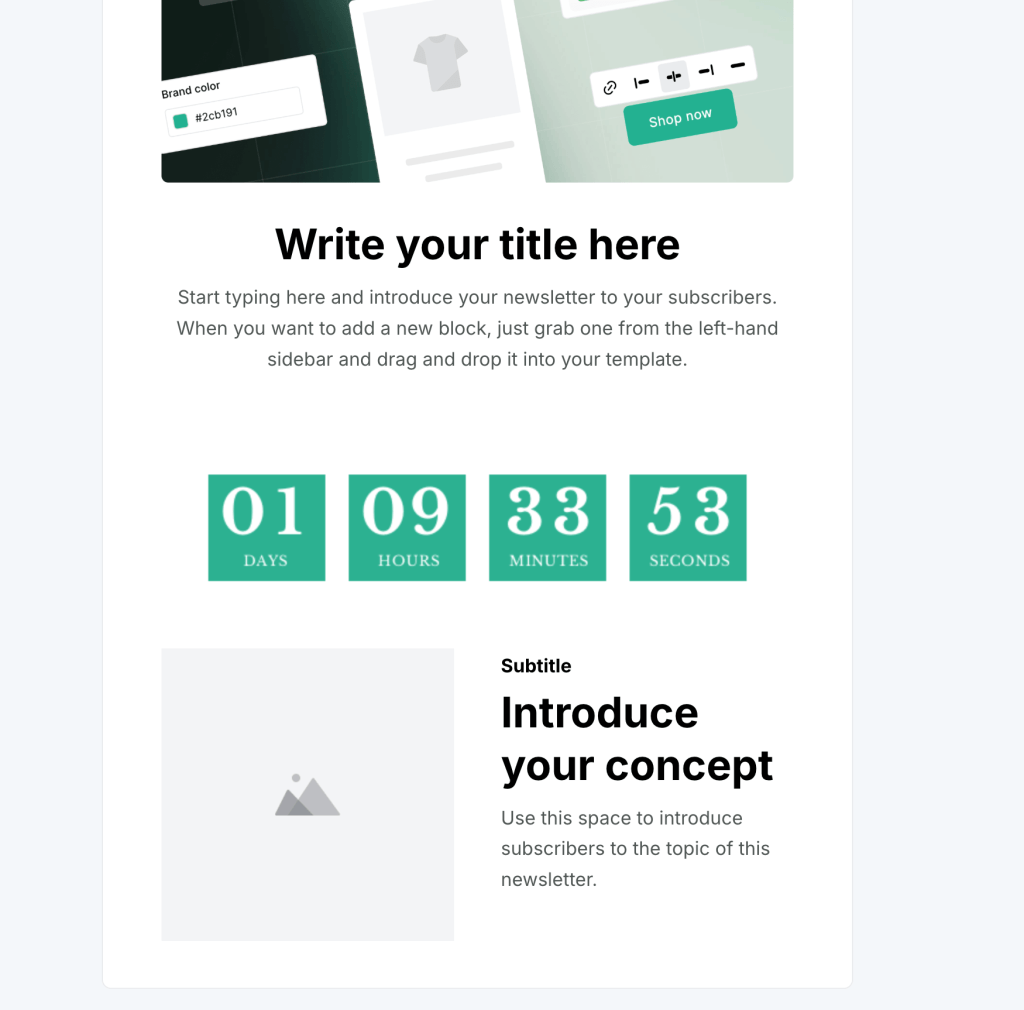 countdown timer in email